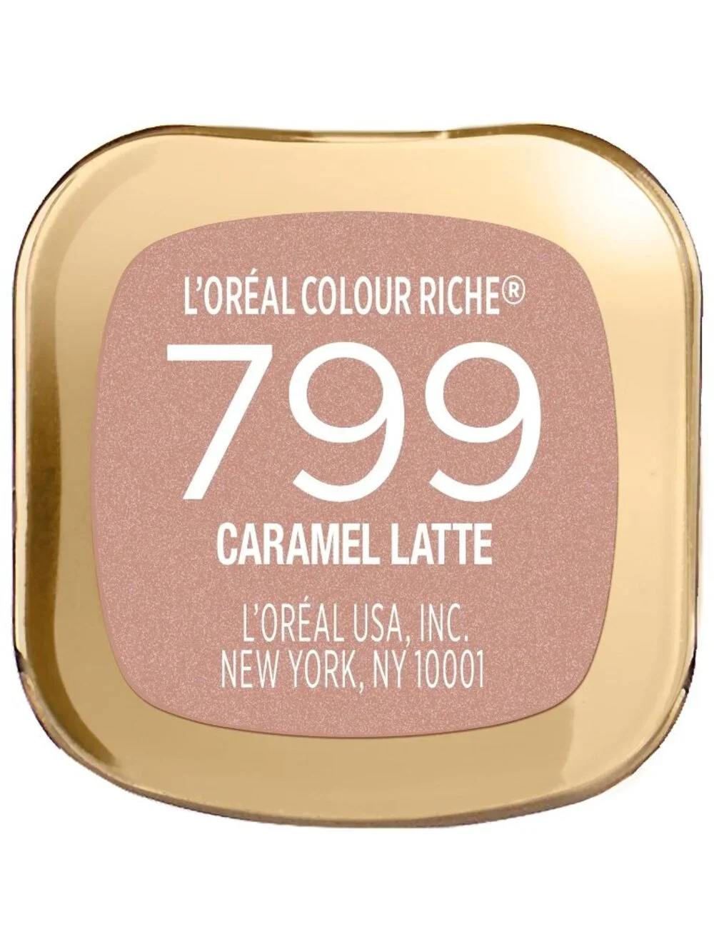 L'Oreal Paris Caramel Latte Colour Riche Hydrating Lip Original Satin Lipstick